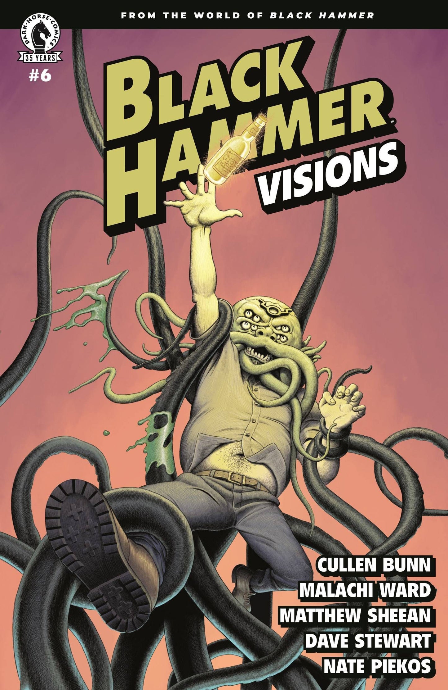 DARK HORSE COMICS COMIC BOOK BLACK HAMMER VISIONS #6 (OF 8) CVR A WARD & SHEEAN