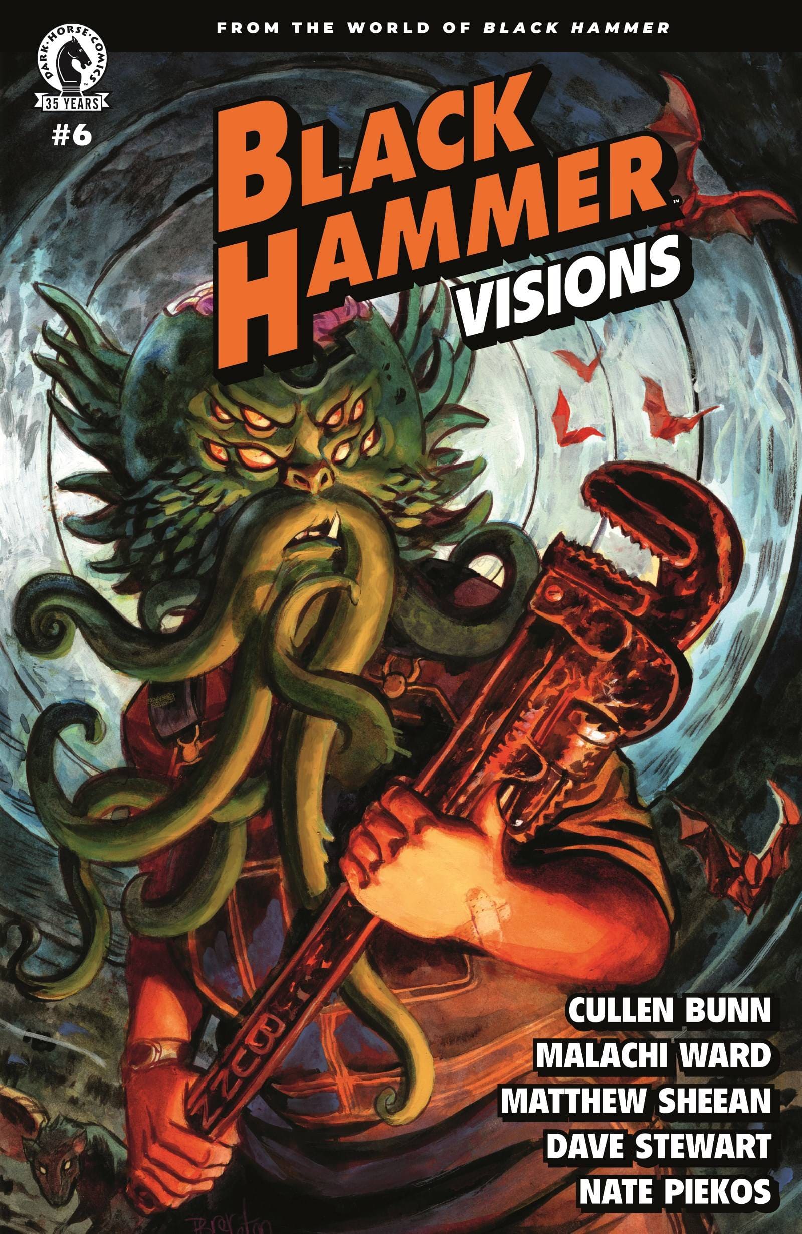 DARK HORSE COMICS COMIC BOOK BLACK HAMMER VISIONS #6 (OF 8) CVR B BRERETON