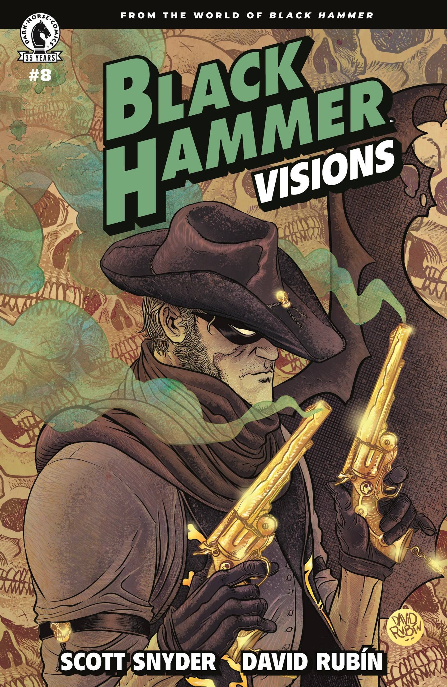DARK HORSE COMICS COMIC BOOK BLACK HAMMER VISIONS #8 (OF 8) CVR A RUBIN