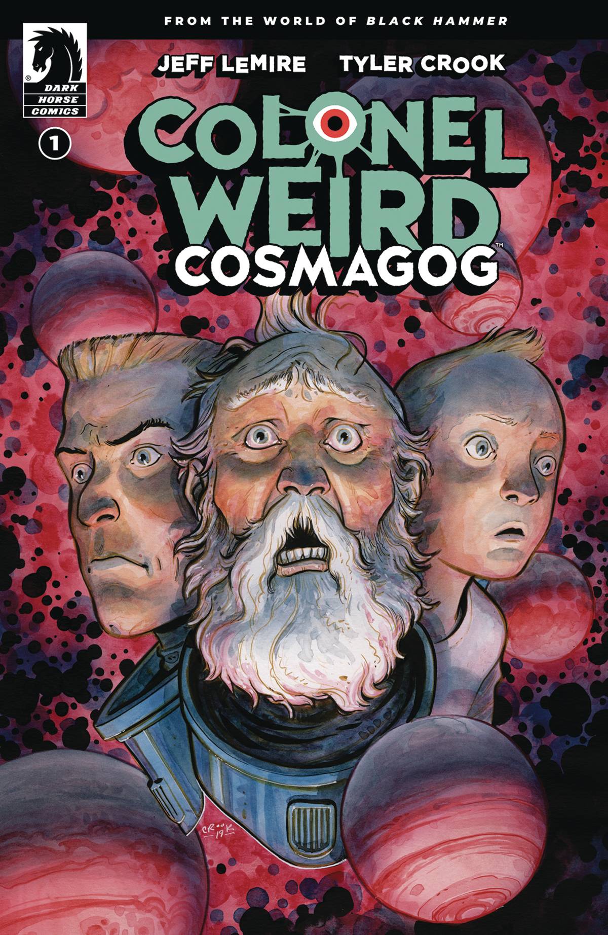 DARK HORSE COMICS COMIC BOOK COLONEL WEIRD COSMAGOG #1 (OF 4) CVR A CROOK (RES)