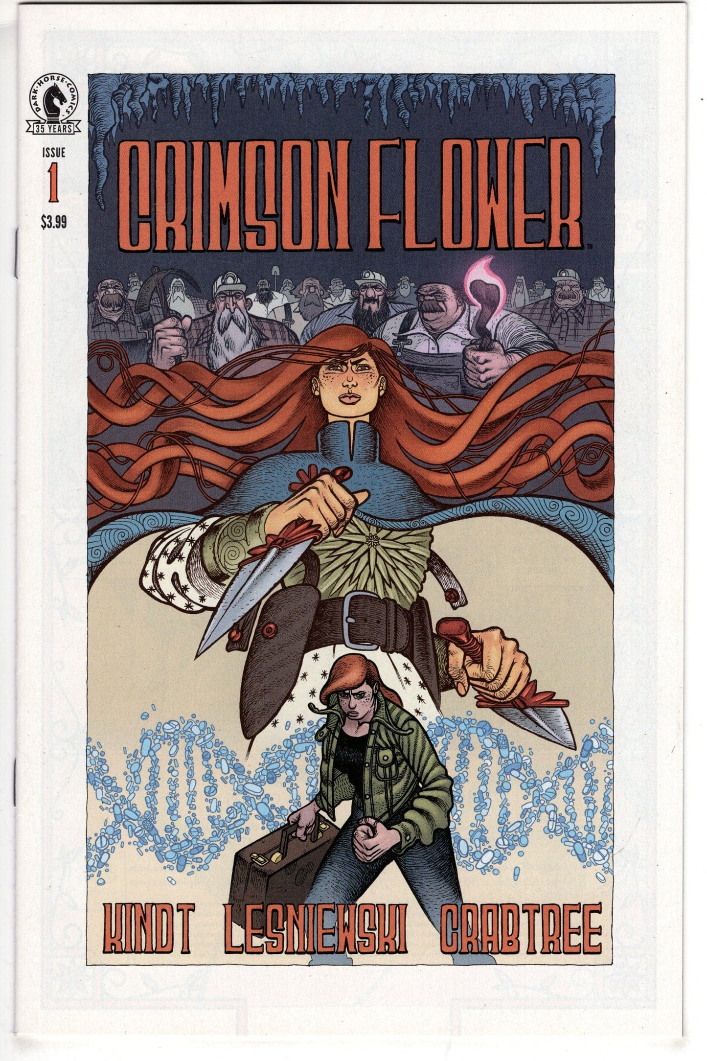 DARK HORSE COMICS COMIC BOOK CRIMSON FLOWER #1 CVR A LESNIEWSKI