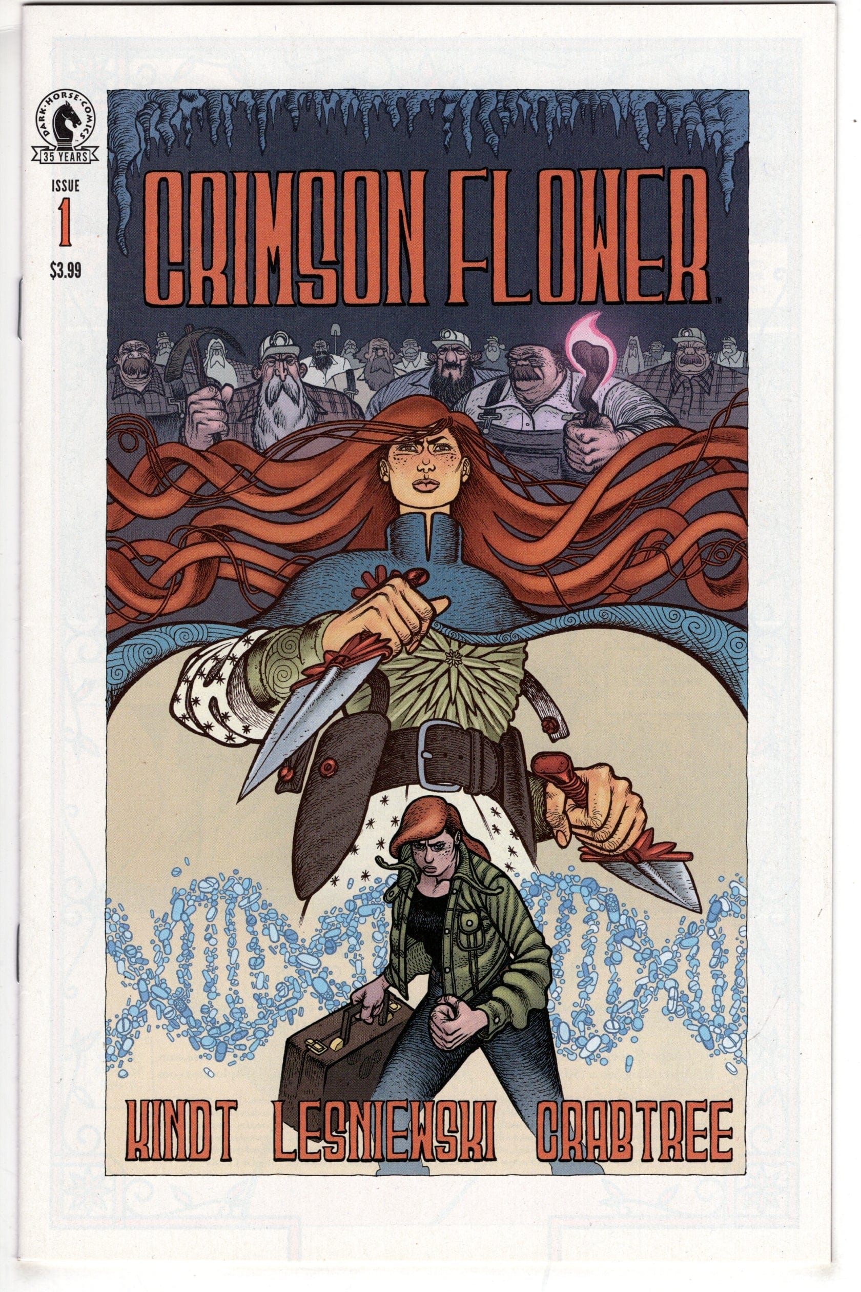DARK HORSE COMICS COMIC BOOK CRIMSON FLOWER #1 CVR A LESNIEWSKI