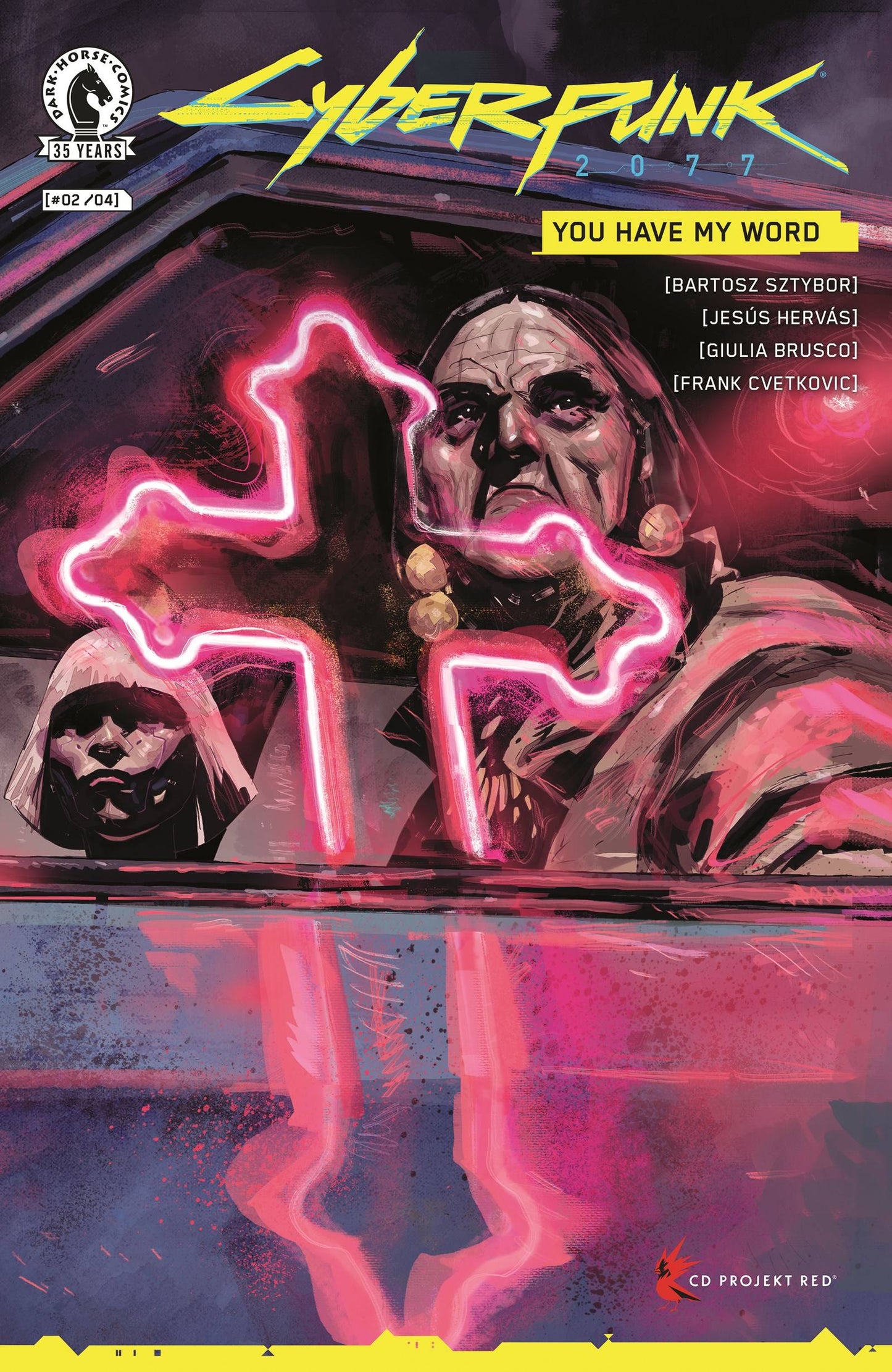 DARK HORSE COMICS COMIC BOOK CYBERPUNK 2077 YOU HAVE MY WORD #2 (OF 4) CVR A HERVAS