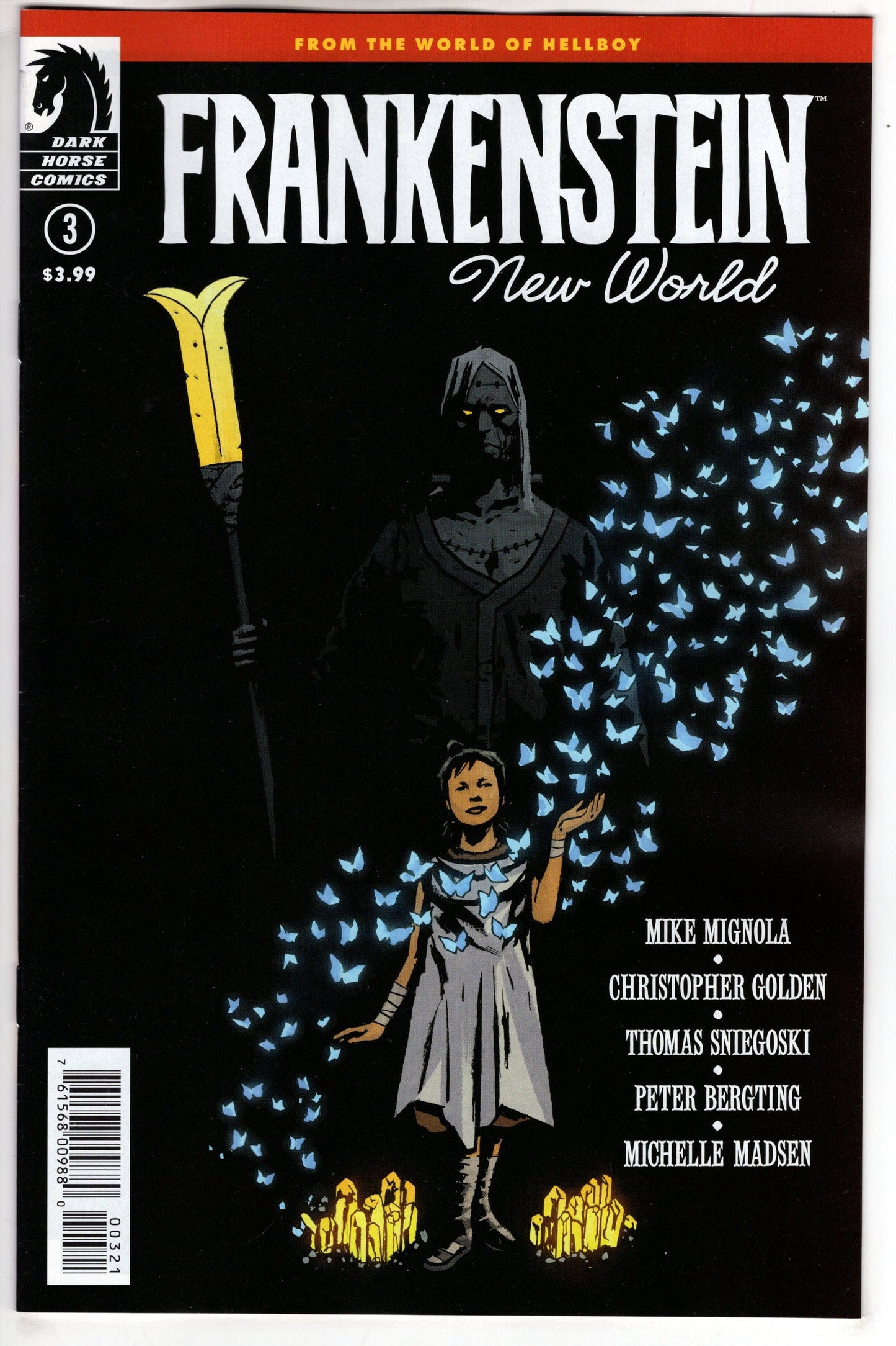 DARK HORSE COMICS COMIC BOOK Frankenstein New World #3 (Of 4) Cover B Campbell
