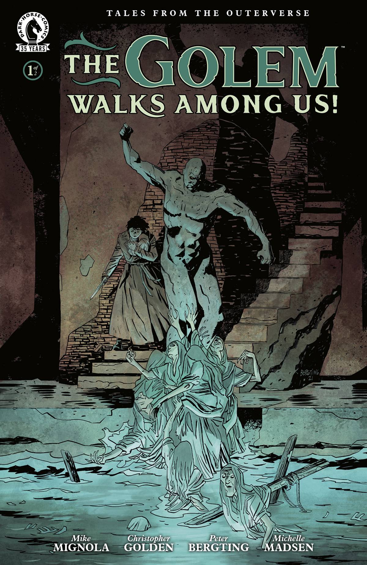 DARK HORSE COMICS COMIC BOOK GOLEM WALKS AMONG US #1 (OF 2) CVR A BERGTING