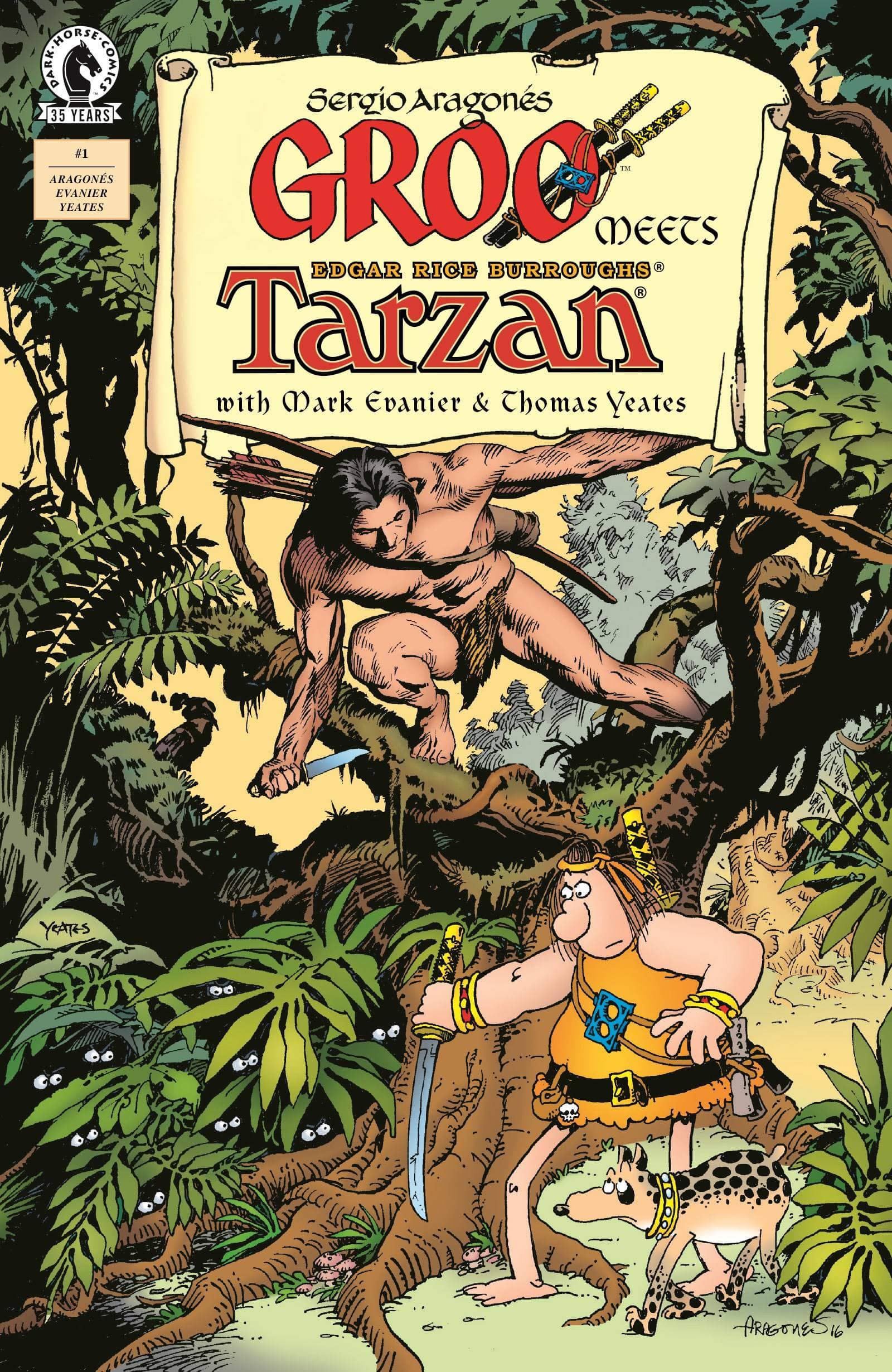DARK HORSE COMICS COMIC BOOK GROO MEETS TARZAN #1 (OF 4)