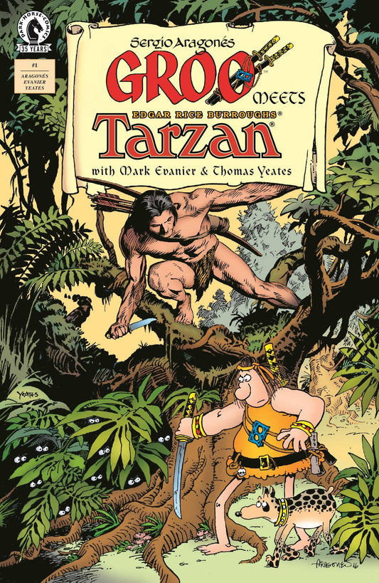 DARK HORSE COMICS COMIC BOOK GROO MEETS TARZAN #1 (OF 4)