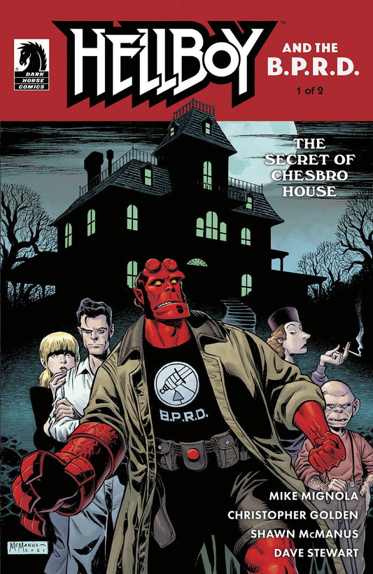 DARK HORSE COMICS COMIC BOOK HELLBOY & BPRD SECRET OF CHESBRO HOUSE #1 (OF 2) CVR A MCMAN