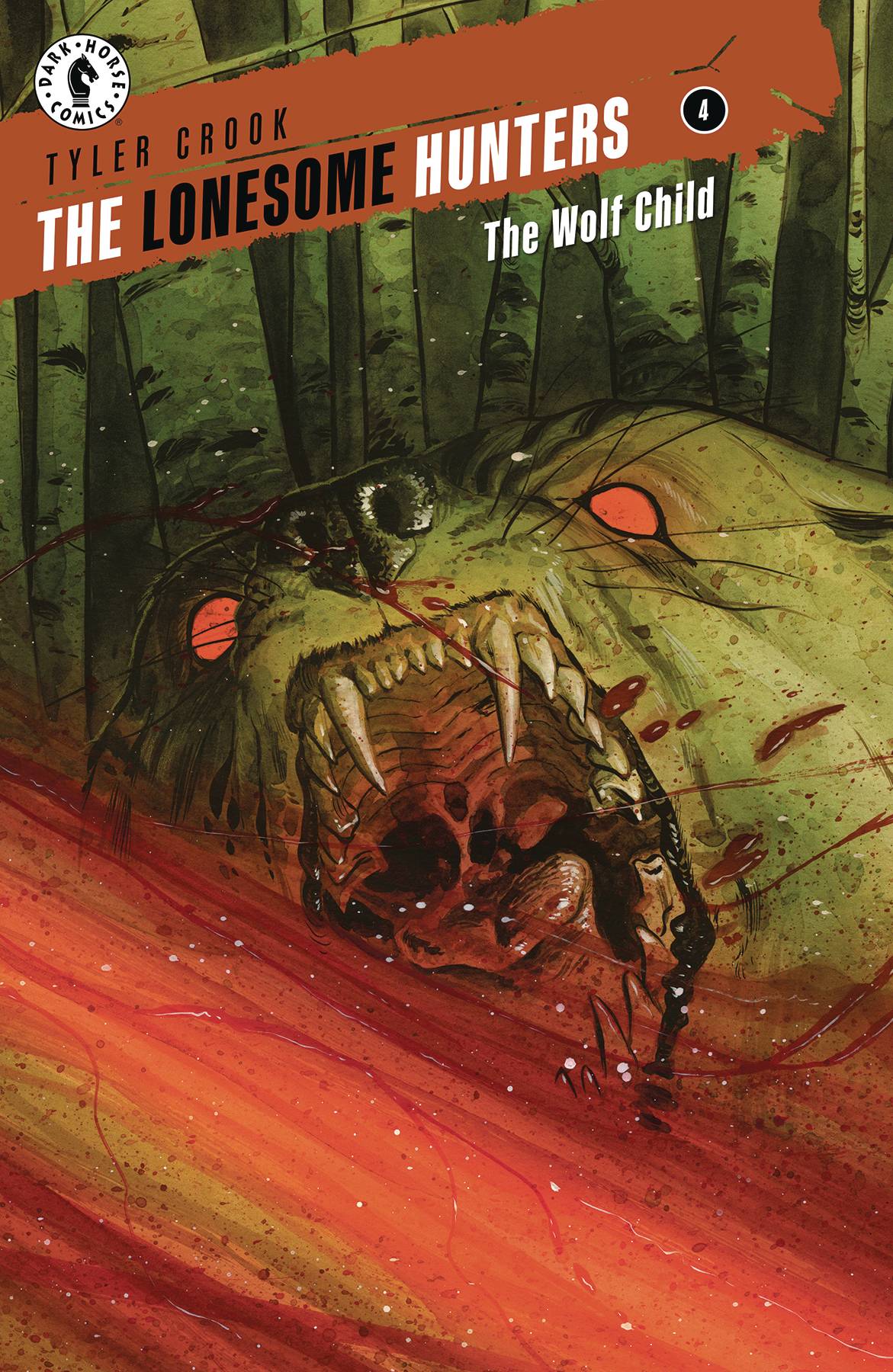DARK HORSE COMICS COMIC BOOK LONESOME HUNTERS THE WOLF CHILD #4 (OF 4)