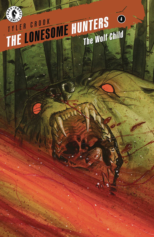 DARK HORSE COMICS COMIC BOOK LONESOME HUNTERS THE WOLF CHILD #4 (OF 4)