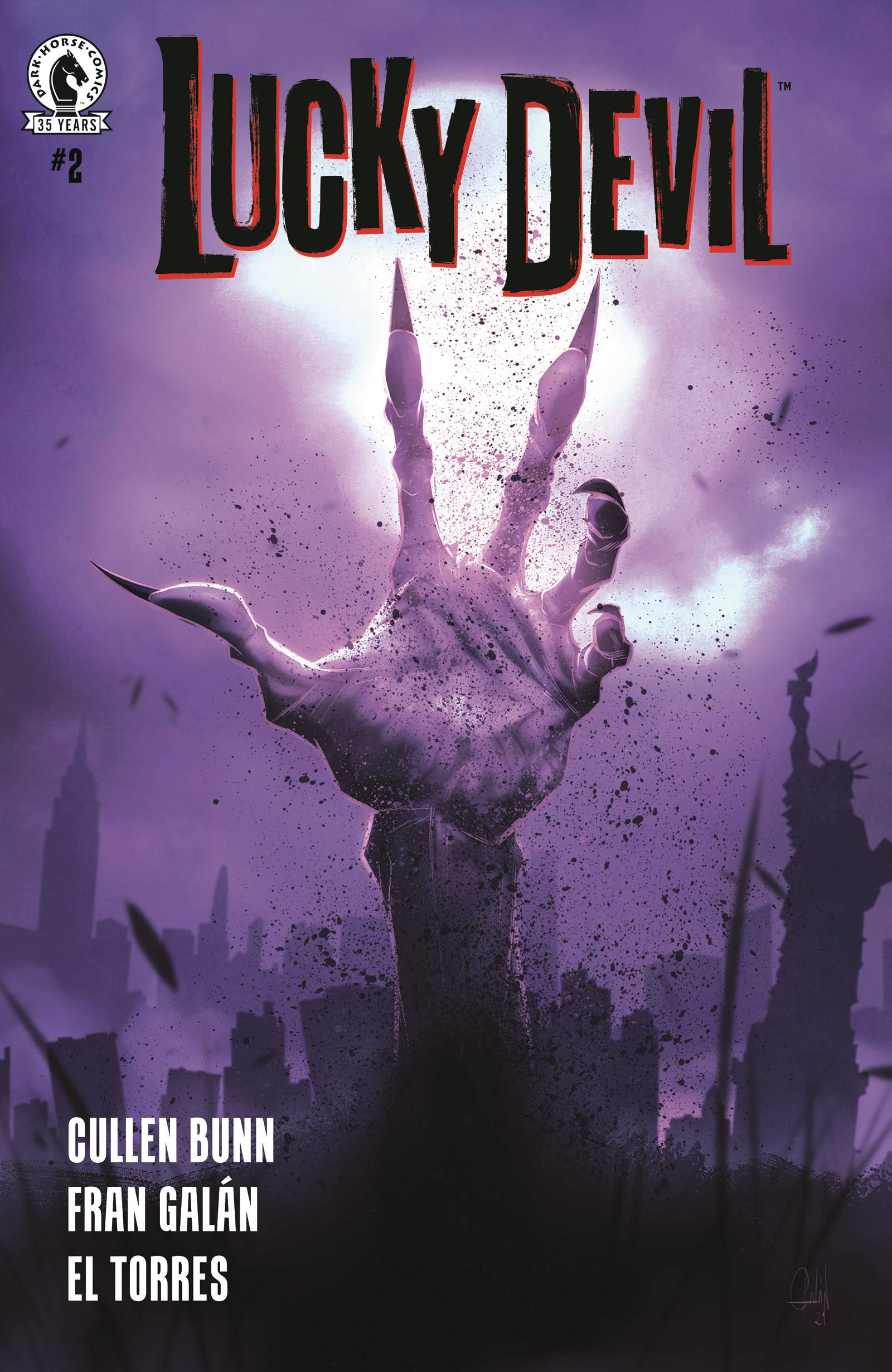 DARK HORSE COMICS COMIC BOOK LUCKY DEVIL #2 (OF 4)