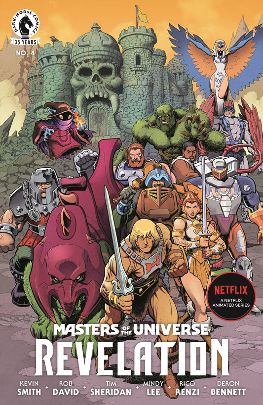 DARK HORSE COMICS COMIC BOOK MASTERS OF THE UNIVERSE REVELATION #4 (OF 4) CVR B ADAMS