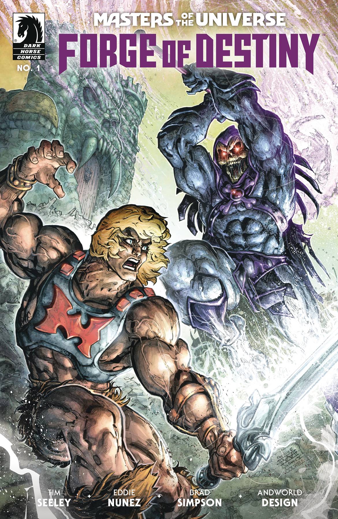 DARK HORSE COMICS COMIC BOOK MASTERS OF UNIVERSE FORGE OF DESTINY #1 CVR B WILLIAMS