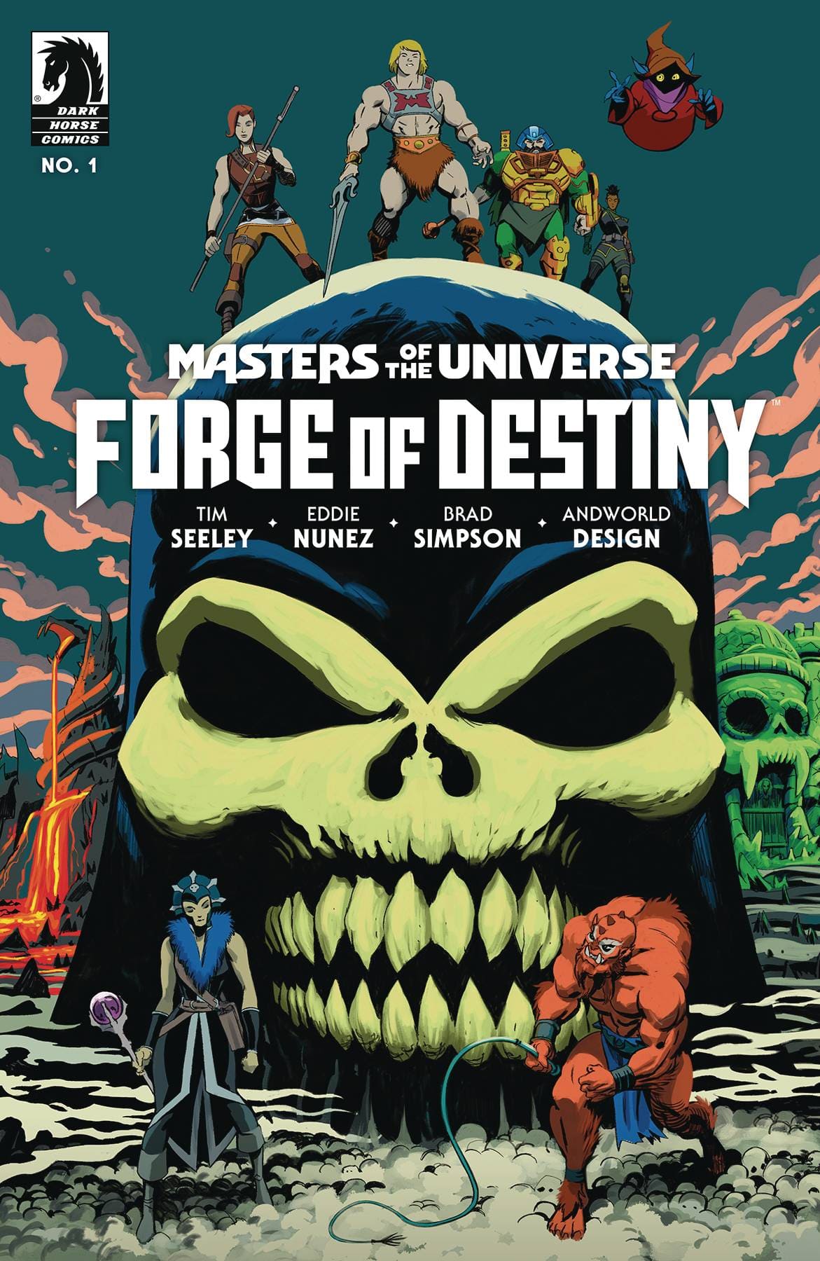 DARK HORSE COMICS COMIC BOOK MASTERS OF UNIVERSE FORGE OF DESTINY #1 CVR C RODRIGUEZ
