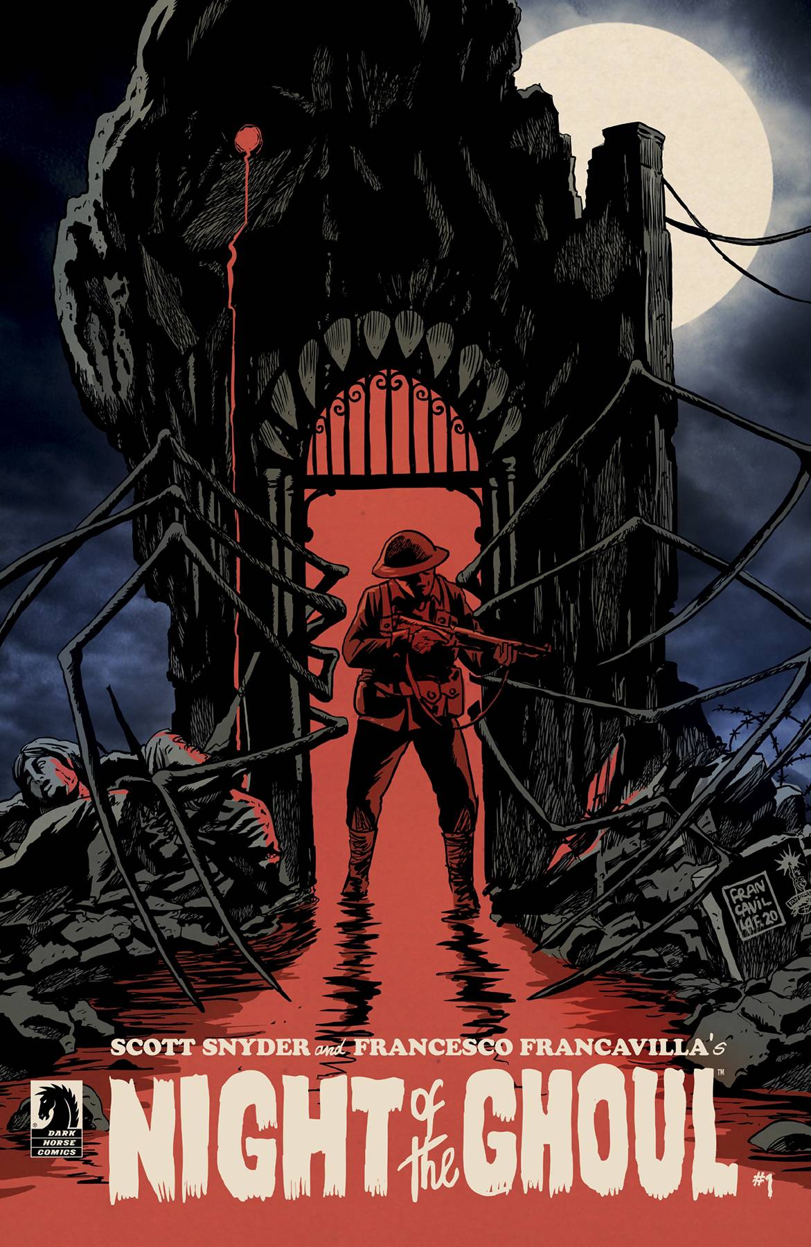 DARK HORSE COMICS COMIC BOOK NIGHT OF THE GHOUL #1 (OF 3) CVR A FRANCAVILLA