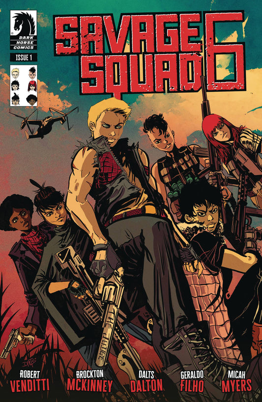 DARK HORSE COMICS COMIC BOOK SAVAGE SQUAD 6 #1