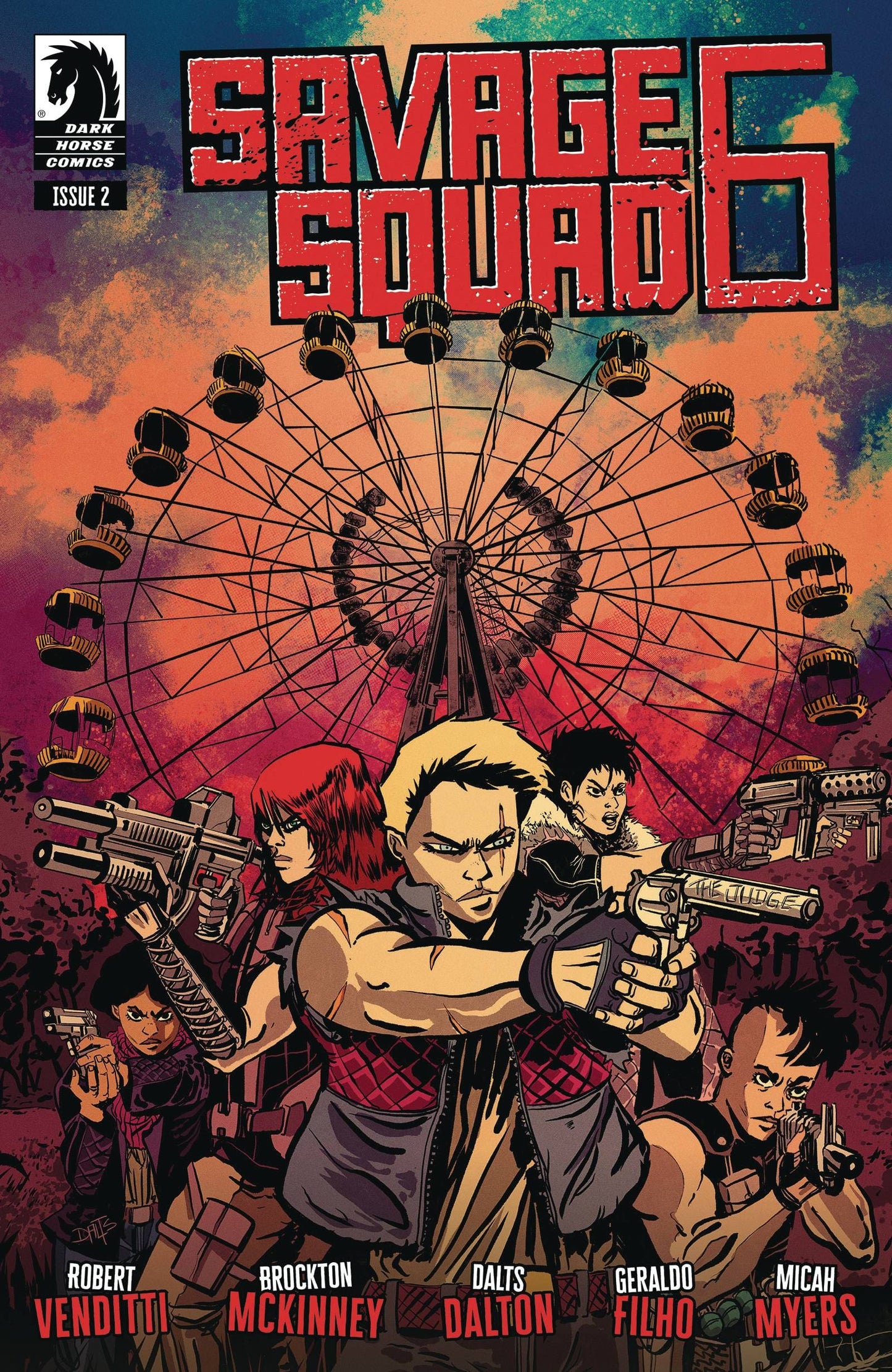 DARK HORSE COMICS COMIC BOOK SAVAGE SQUAD 6 #2
