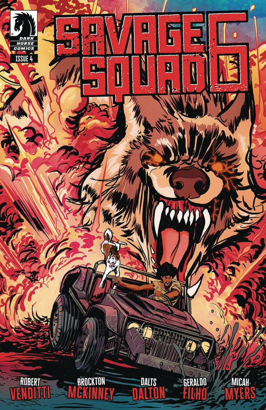 DARK HORSE COMICS COMIC BOOK SAVAGE SQUAD 6 #4