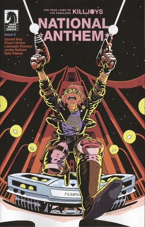 DARK HORSE COMICS COMIC BOOK TRUE LIVES FABULOUS KILLJOYS NATIONAL ANTHEM #3 CVR C MACLEA