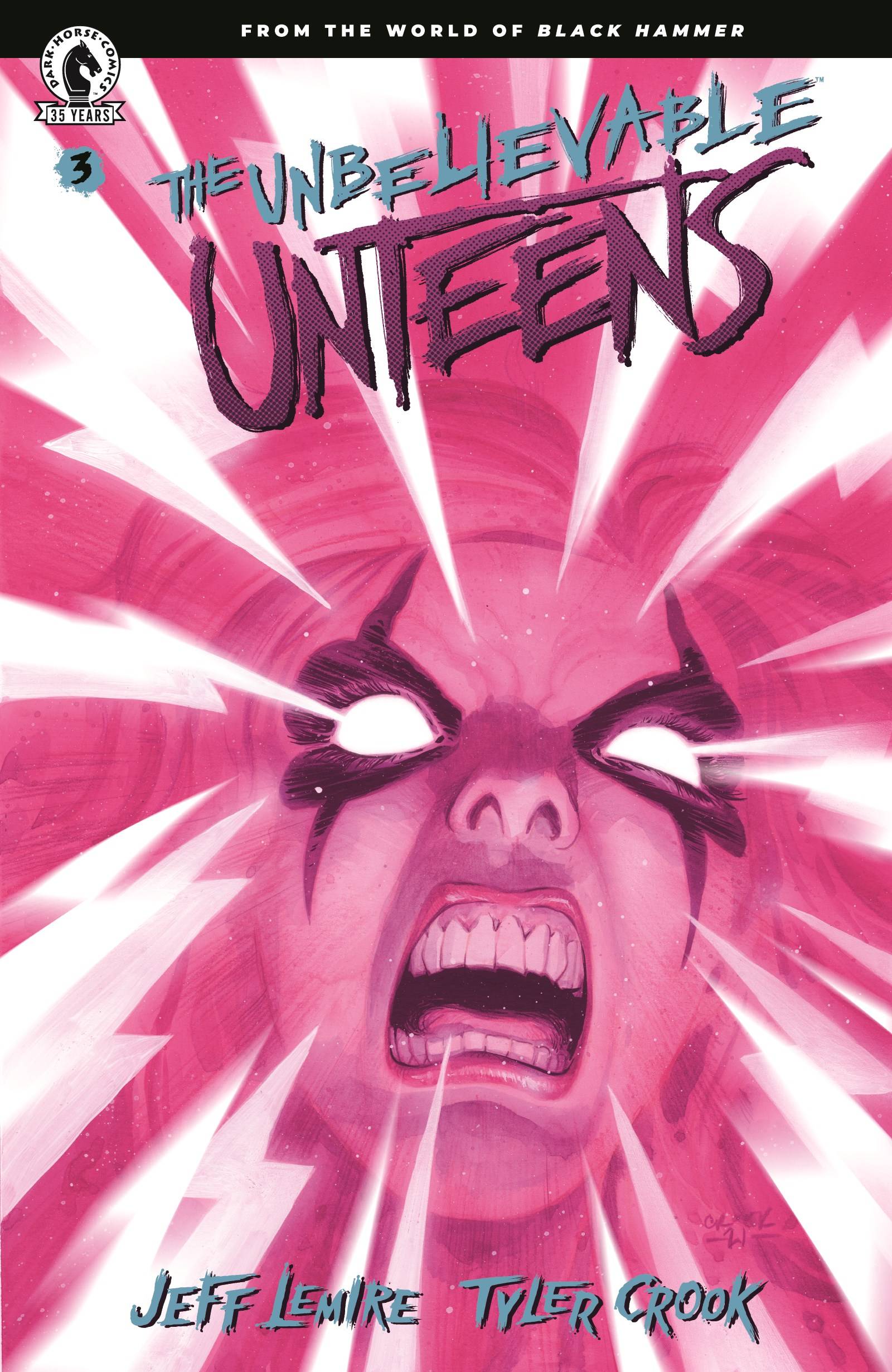 DARK HORSE COMICS COMIC BOOK UNBELIEVABLE UNTEENS WORLD OF BLACK HAMMER #3 (OF 4) CVR A C