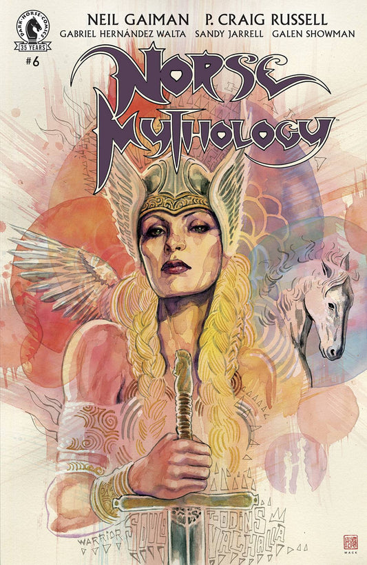 DARK HORSE COMICS COMIC BOOK VF/NM NORSE MYTHOLOGY II #6 (OF 6) CVR B MACK (MR)