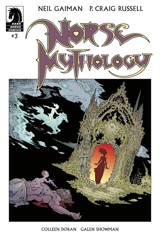 DARK HORSE COMICS COMIC BOOK VF/NM NORSE MYTHOLOGY III #3 (OF 6) CVR A RUSSELL (MR)