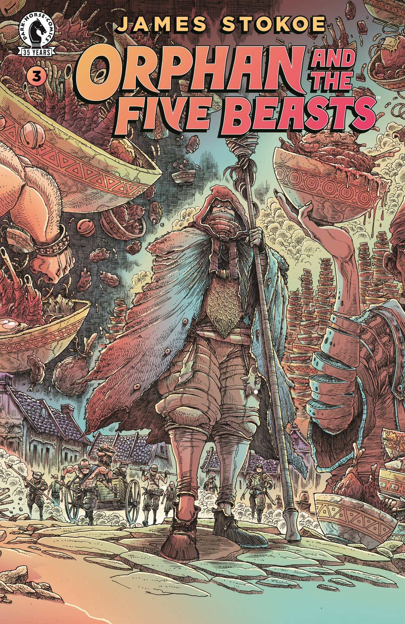 DARK HORSE COMICS COMIC BOOK VF/NM ORPHAN & FIVE BEASTS #3 (OF 4)