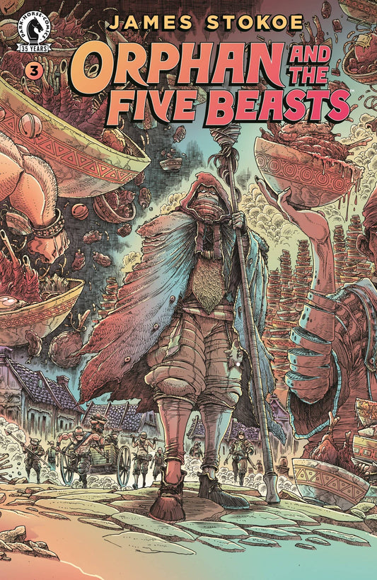 DARK HORSE COMICS COMIC BOOK VF/NM ORPHAN & FIVE BEASTS #3 (OF 4)