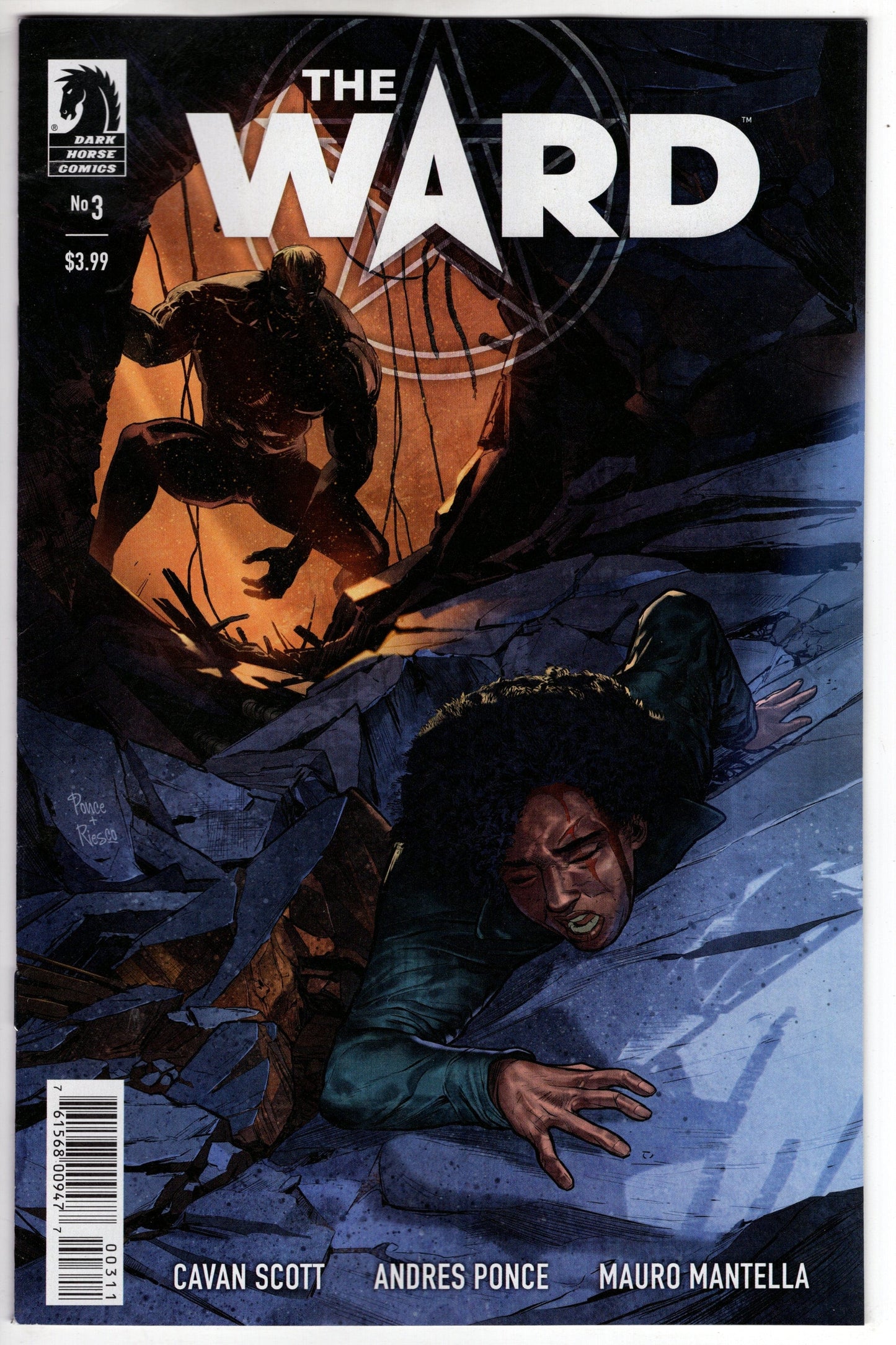 DARK HORSE COMICS COMIC BOOK VF/NM WARD #3 (OF 4)