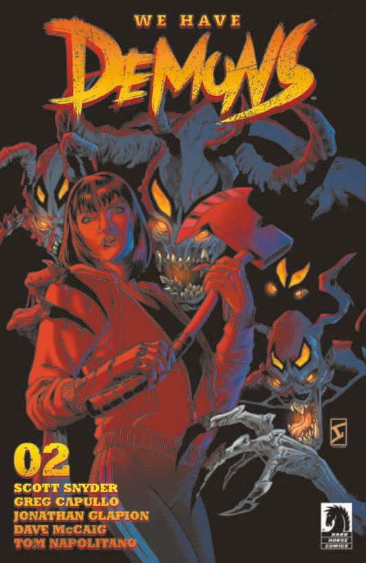DARK HORSE COMICS COMIC BOOK VF/NM WE HAVE DEMONS #2 (OF 3) CVR D IGLE (MR)