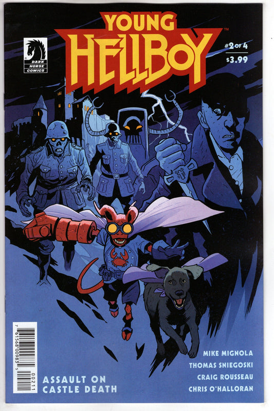 DARK HORSE COMICS COMIC BOOK VF/NM YOUNG HELLBOY ASSAULT ON CASTLE DEATH #2 (OF 4) CVR A SMITH