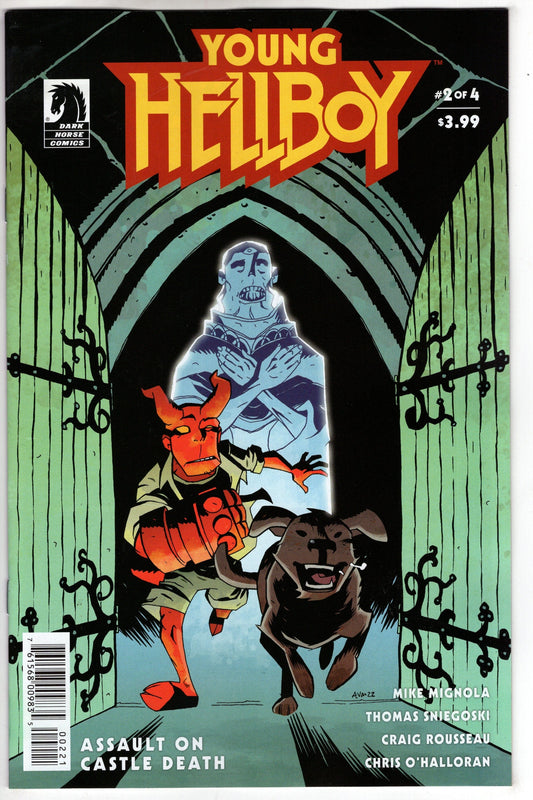 DARK HORSE COMICS COMIC BOOK VF/NM YOUNG HELLBOY ASSAULT ON CASTLE DEATH #2 (OF 4) CVR B OEMING