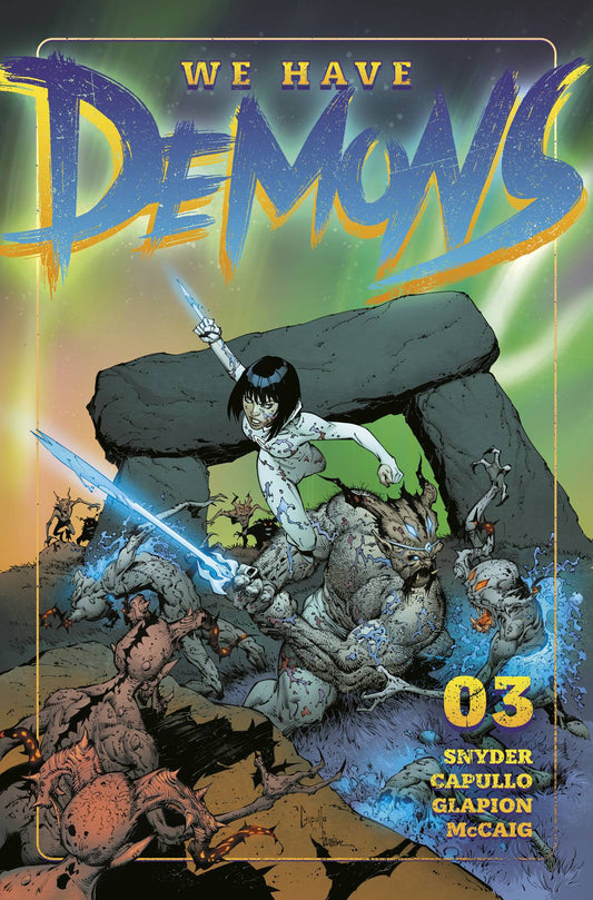 DARK HORSE COMICS COMIC BOOK WE HAVE DEMONS #3 (OF 3) CVR C FOIL CAPULLO (MR)