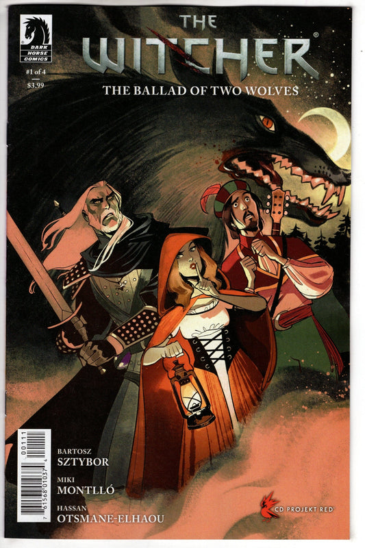 DARK HORSE COMICS COMIC BOOK Witcher The Ballad Of Two Wolves #1 (Of 4) Cover A Montllo
