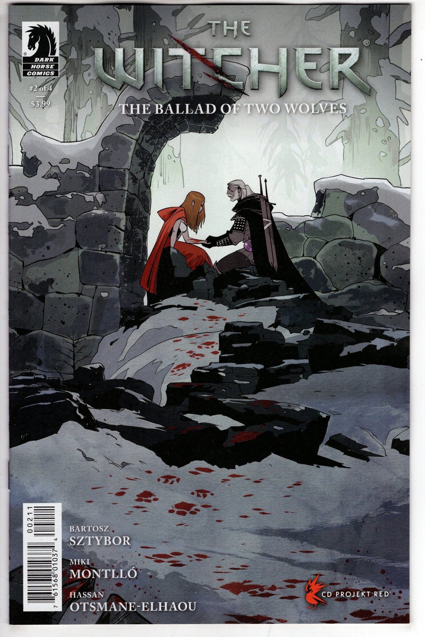 DARK HORSE COMICS COMIC BOOK Witcher The Ballad Of Two Wolves #2 (Of 4) Cover A Montllo