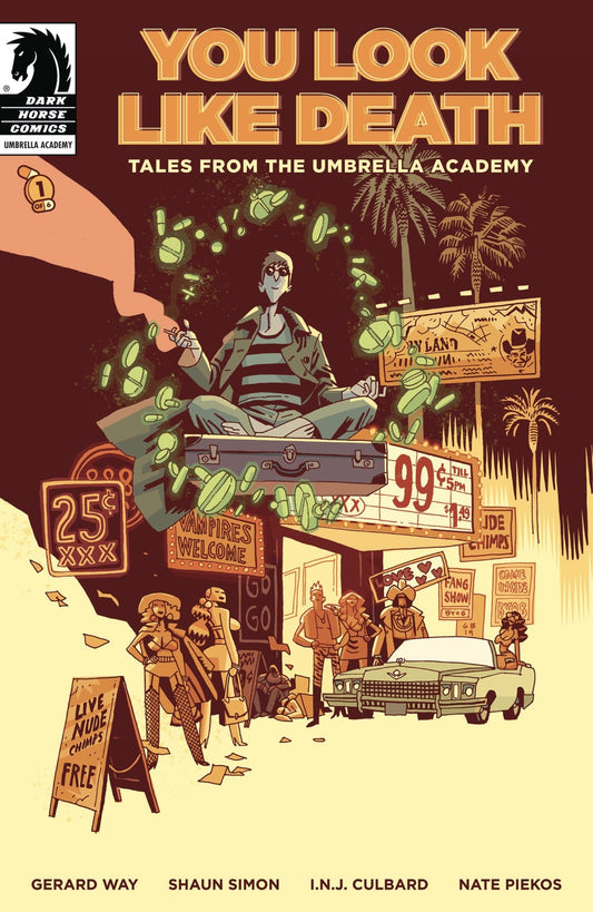 DARK HORSE COMICS comic book YOU LOOK LIKE DEATH TALES UMBRELLA ACADEMY #1 (OF 6) CVR A G