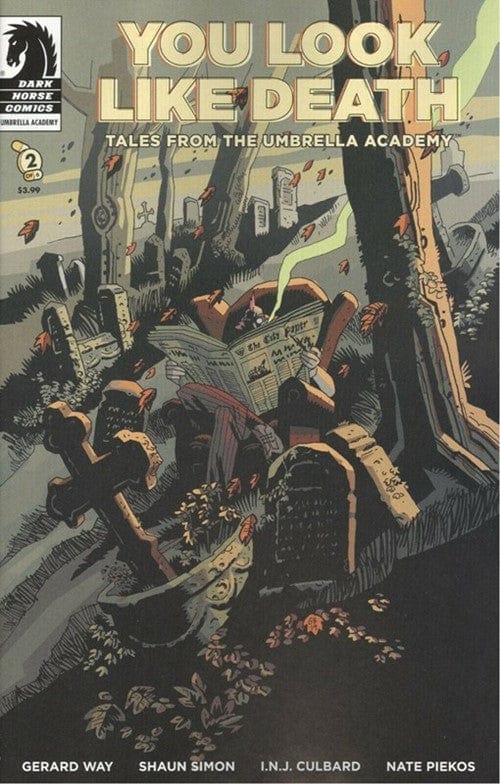 DARK HORSE COMICS COMIC BOOK YOU LOOK LIKE DEATH TALES UMBRELLA ACADEMY #2 (OF 6) CVR A G NM