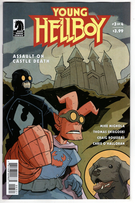 DARK HORSE COMICS COMIC BOOK Young Hellboy Assault On Castle Death #3 (Of 4) Cover B Rousse