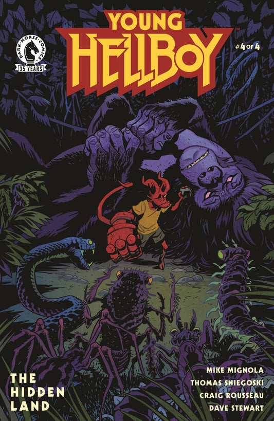 DARK HORSE COMICS COMIC BOOK YOUNG HELLBOY THE HIDDEN LAND #4 (OF 4) CVR A SMITH