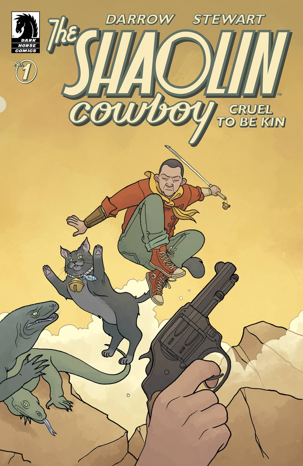 DARK HORSE COMICS COMIC BOOKS VF/NM SHAOLIN COWBOY CRUEL TO BE KIN #1 (OF 7) CVR C DARROW