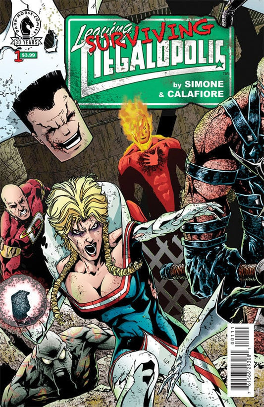 DARK HORSE COMICS Comics LEAVING MEGALOPOLIS SURVIVING MEGALOPOLIS #1