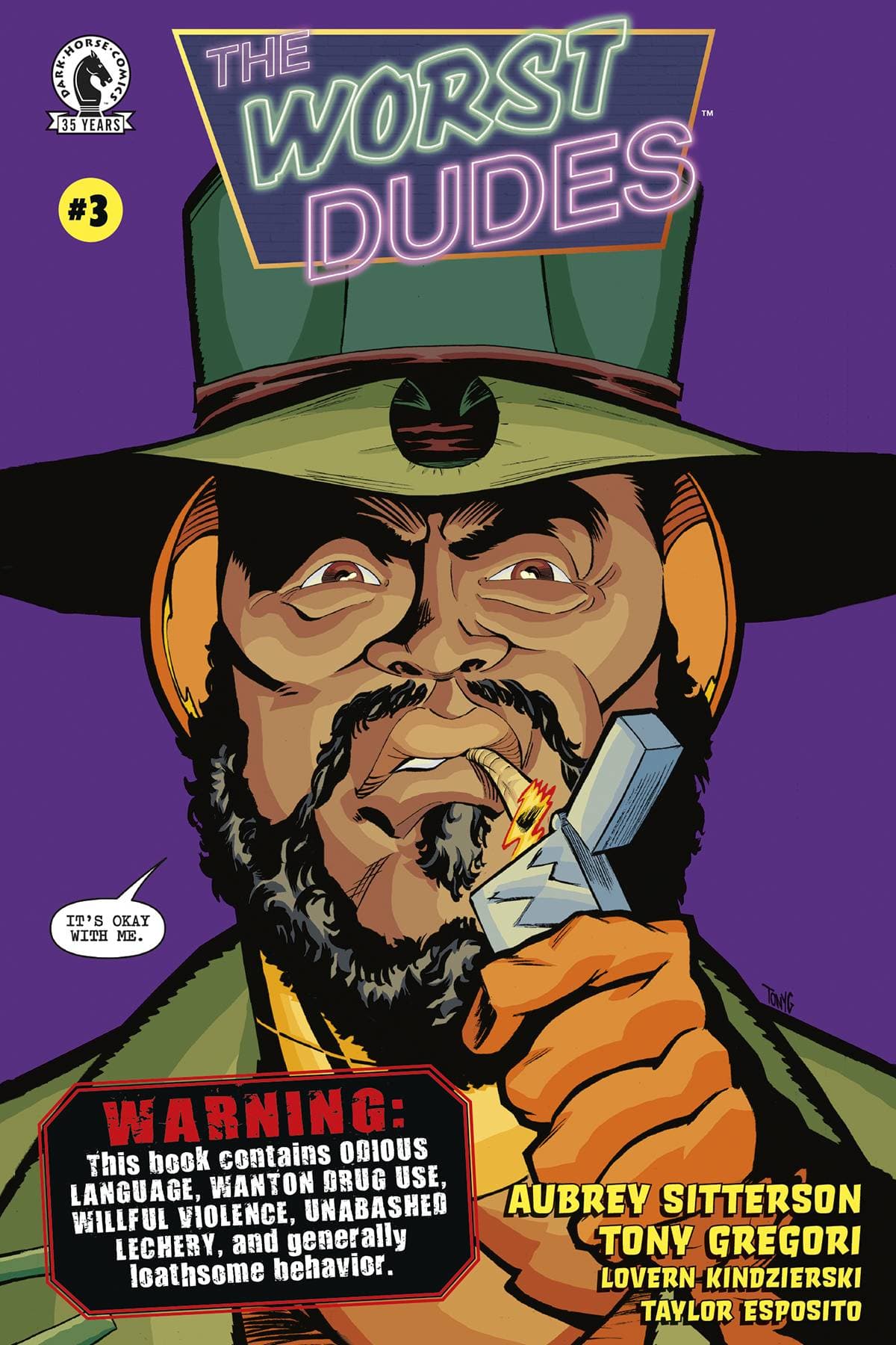 DARK HORSE COMICS Comics VF/NM WORST DUDES #3 (OF 5) (MR)