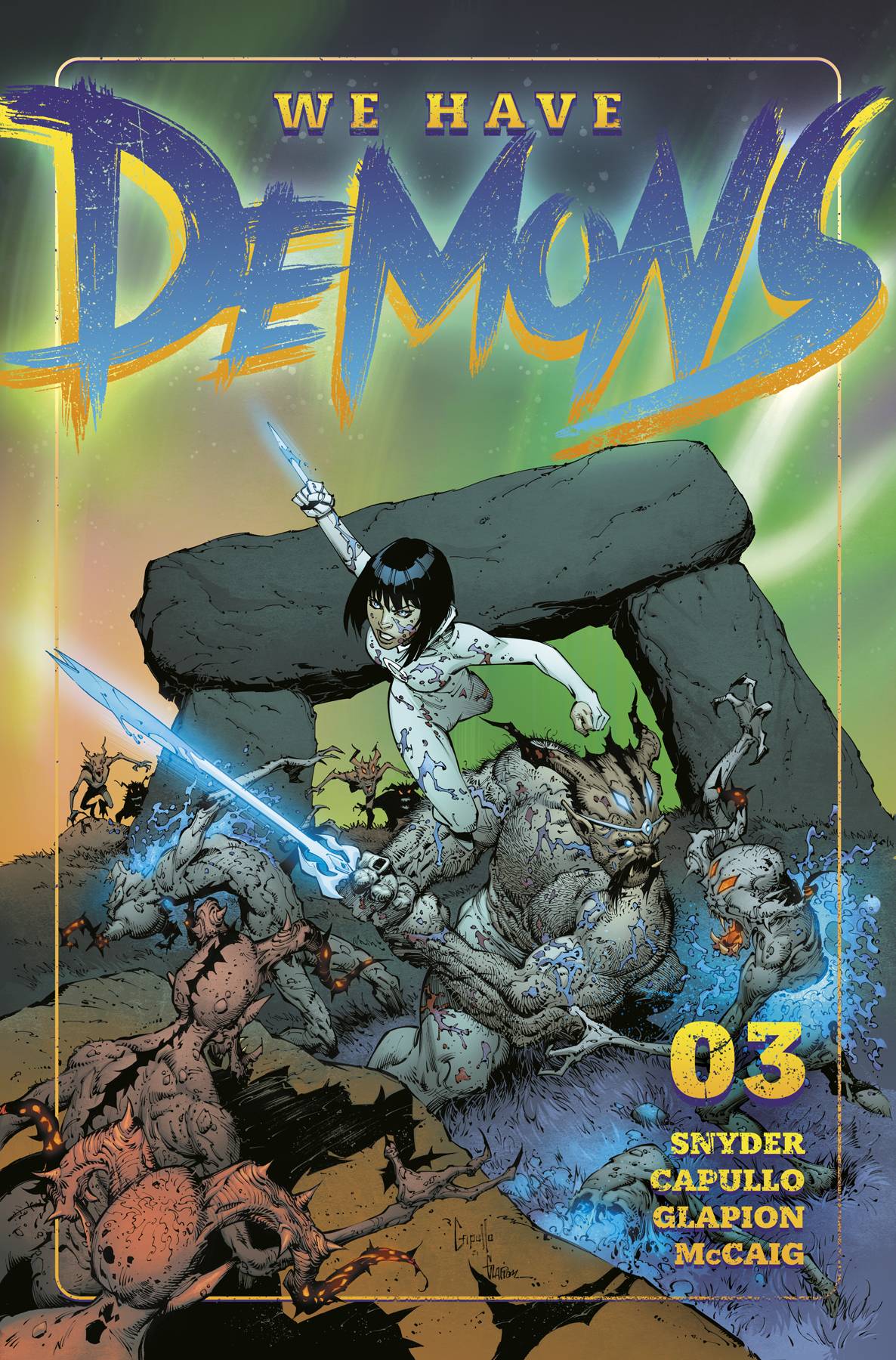 DARK HORSE COMICS Comics WE HAVE DEMONS #3 (OF 3) CVR A CAPULLO (MR)