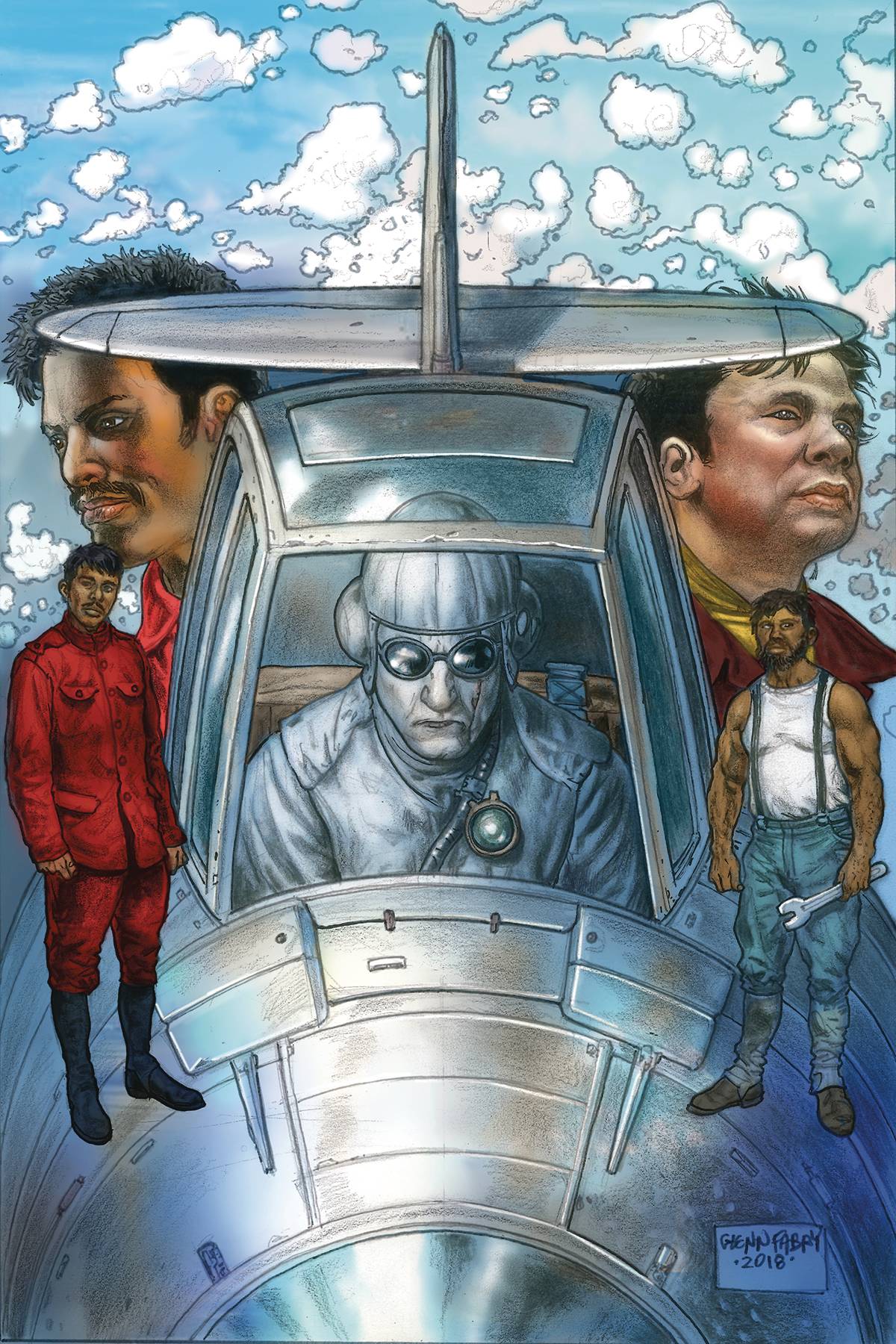 DARK HORSE COMICS DARK HORSE COMICS BLACK HAMMER 45 FROM WORLD OF BLACK HAMMER #2 CVR B FABRY