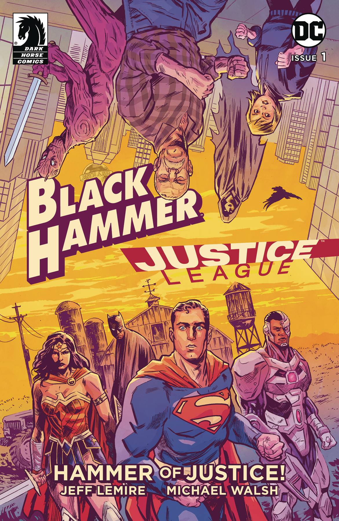 DARK HORSE COMICS DARK HORSE COMICS BLACK HAMMER JUSTICE LEAGUE #1 (OF 5) CVR A WALSH
