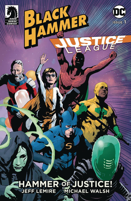 DARK HORSE COMICS DARK HORSE COMICS BLACK HAMMER JUSTICE LEAGUE #1 (OF 5) CVR B SORRENTINO