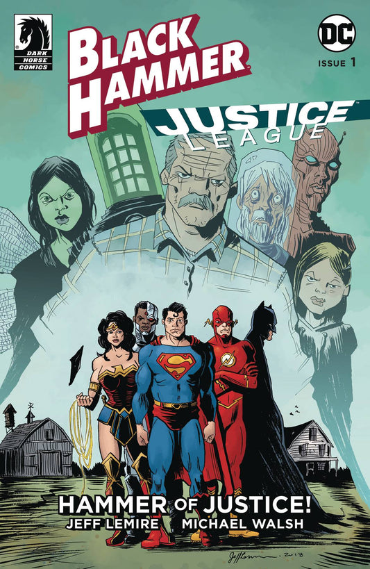 DARK HORSE COMICS DARK HORSE COMICS BLACK HAMMER JUSTICE LEAGUE #1 (OF 5) CVR D LEMIRE