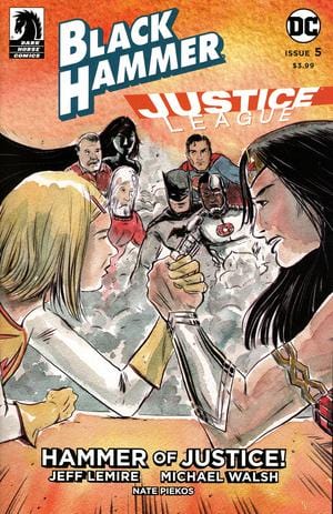 DARK HORSE COMICS DARK HORSE COMICS BLACK HAMMER JUSTICE LEAGUE #5 (OF 5) CVR B KINDT