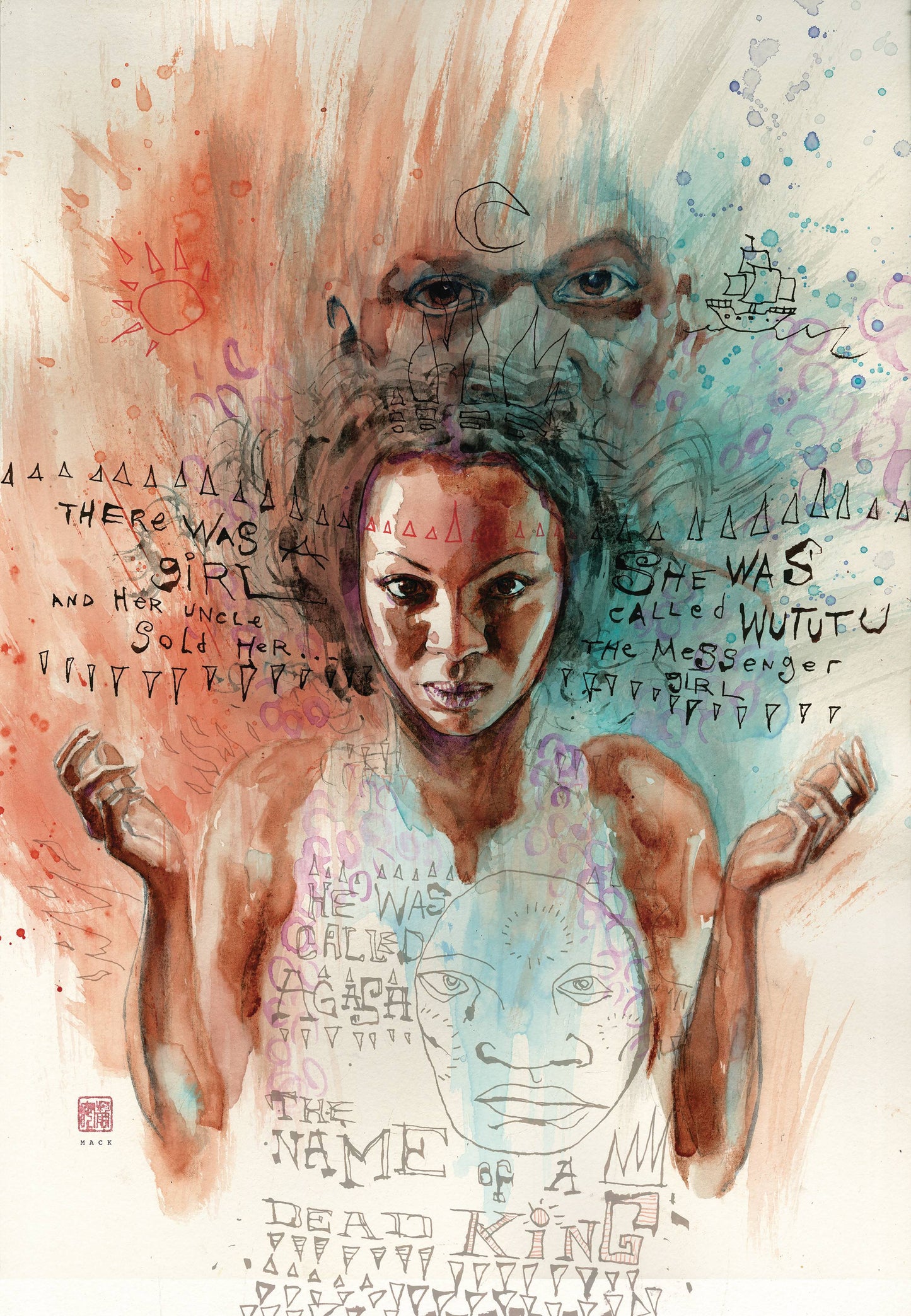 DARK HORSE COMICS DARK HORSE COMICS NEIL GAIMAN AMERICAN GODS MY AINSEL #5 CVR B VAR MACK (C: 1-