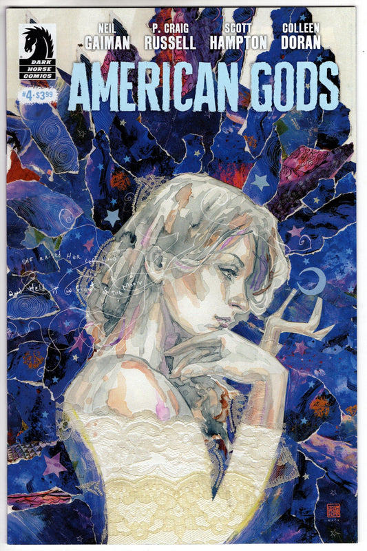 DARK HORSE COMICS DARK HORSE COMICS VF/NM NEIL GAIMAN AMERICAN GODS SHADOWS #4 MACK VAR (MR)
